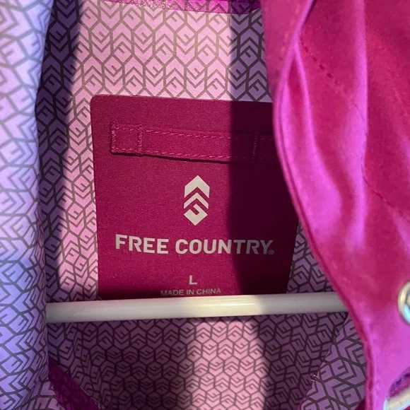 Free Country rain jacket with hood size large - Picture 3 of 3
